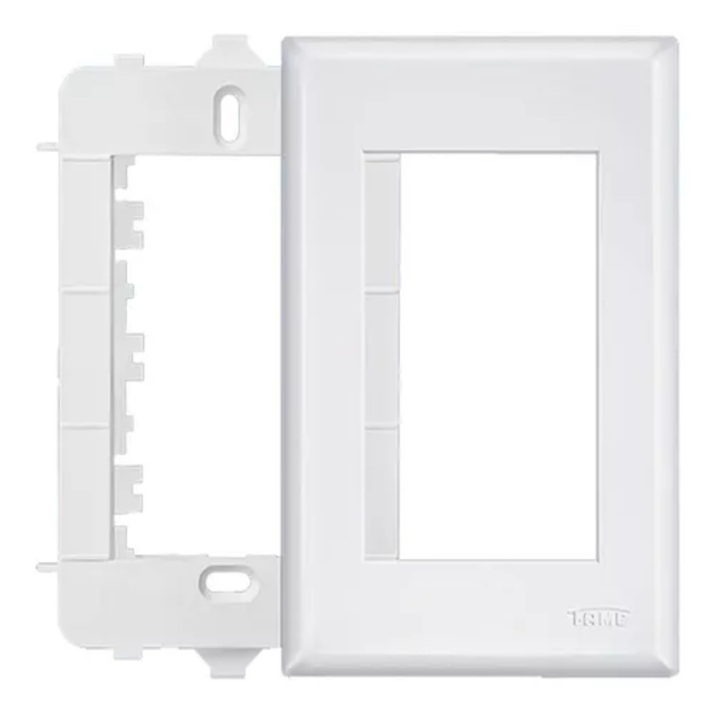 Placa 4X2 - 3 Modulos Ref 3896 Fame